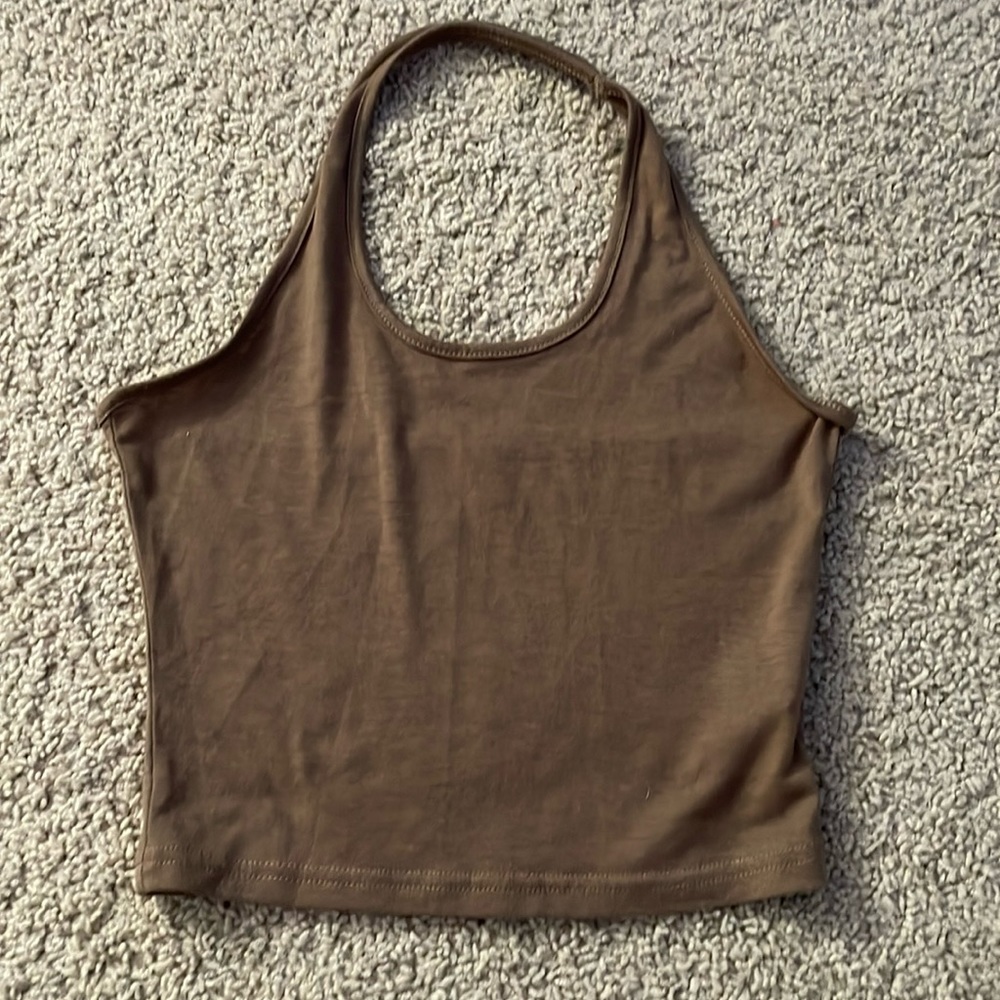 SHEIN Halter Crop Top